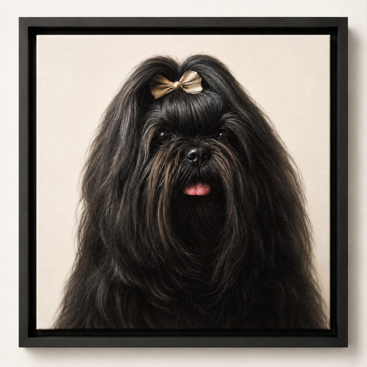 Pet em quadro